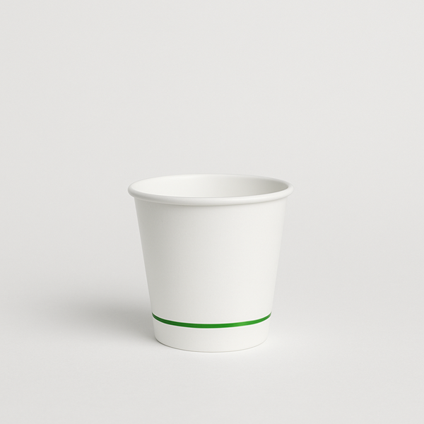 4oz Aqueous Coated Coffee Cups – Single Wall White (Carton of 1000)