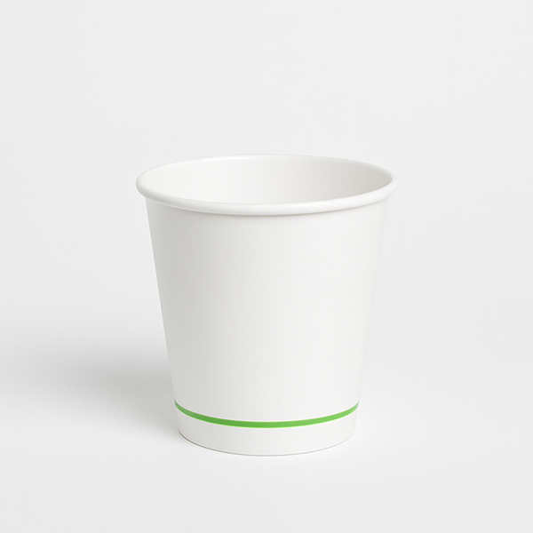 8oz Aqueous Coated Coffee Cups – Single Wall 90mm One Lid Fits All (Carton of 1000)