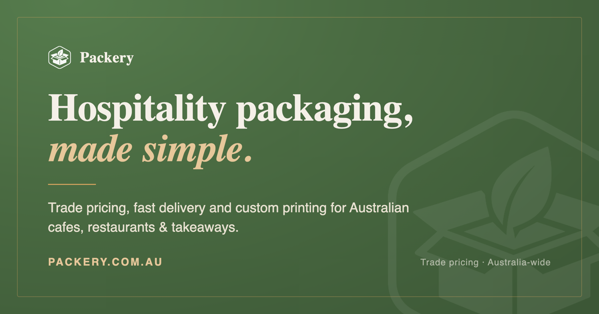 Packetry Packery — Hospitality Packaging Made Simple
